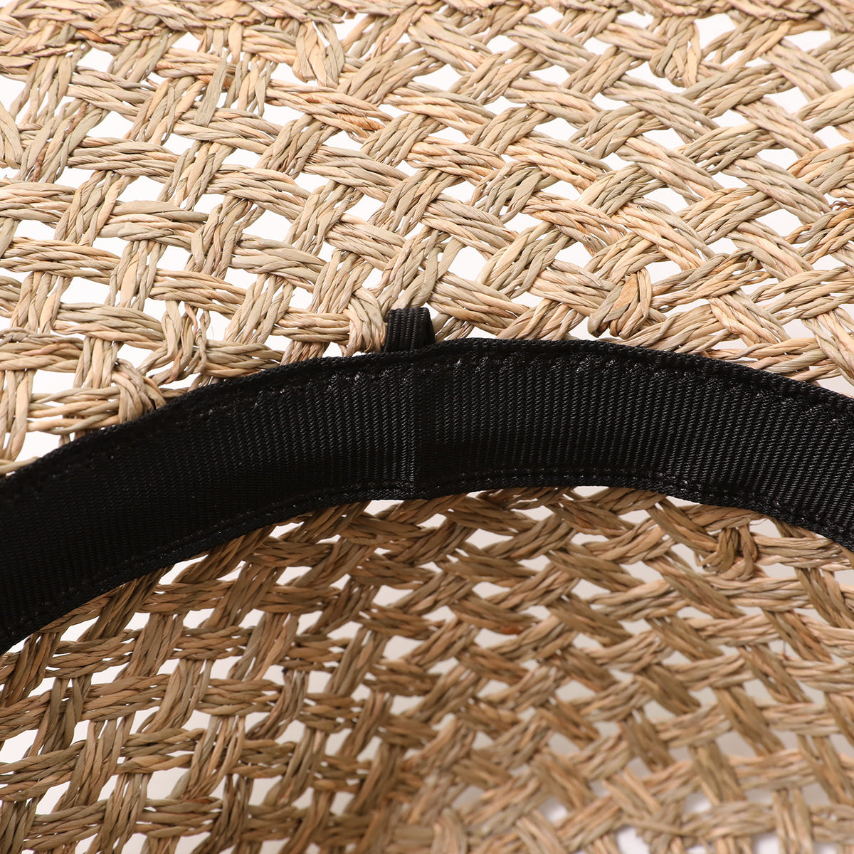 Open-Weave Fedora Straw Hat